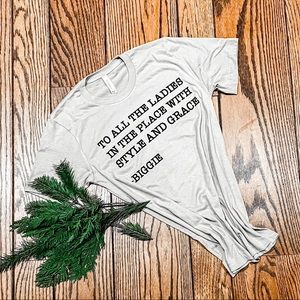 Biggie Shirt, Available 3XL! Great gift for your best gal pal!